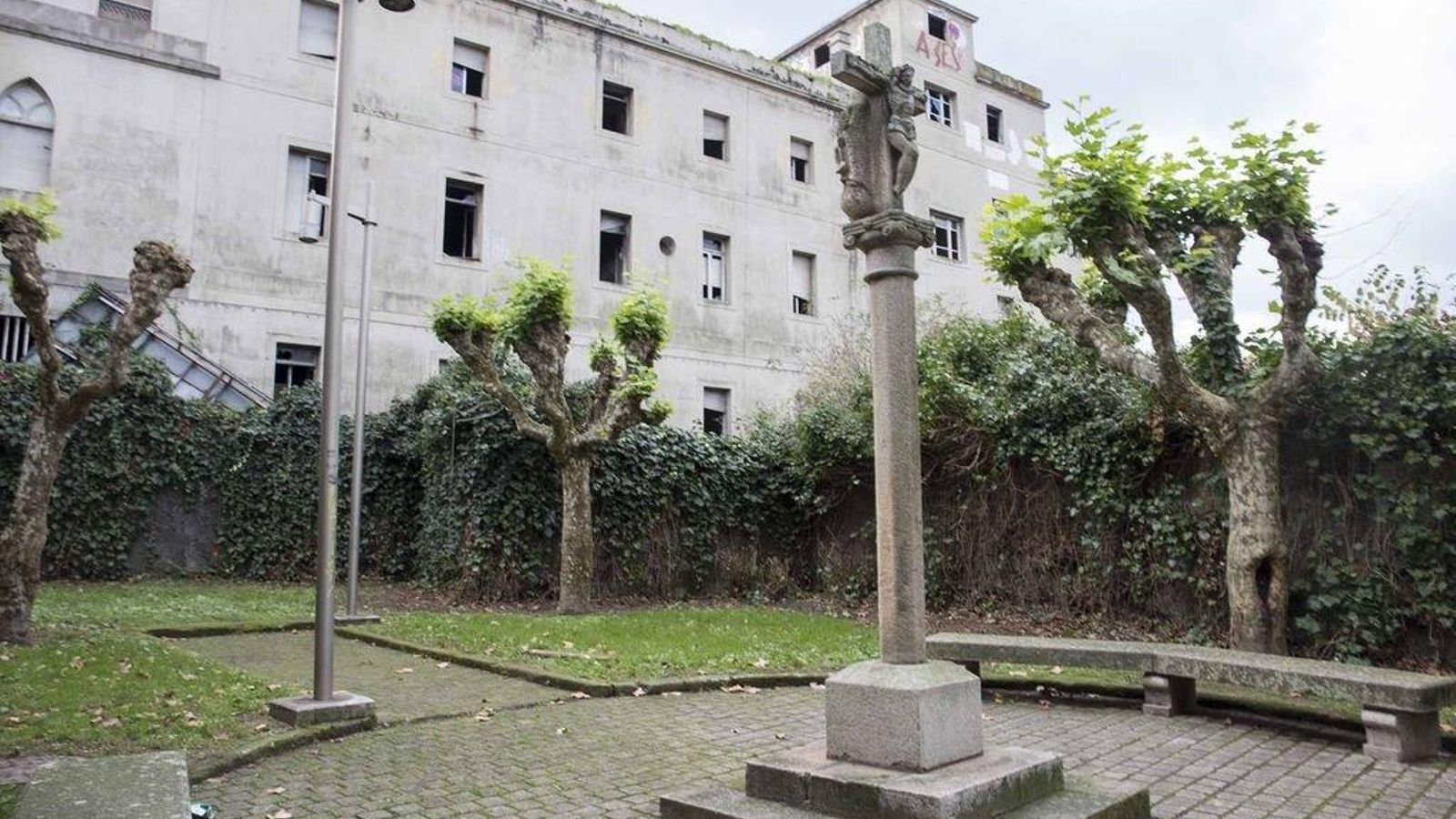 El Asilo del Barrio do Cura, a conservar en su fachada.