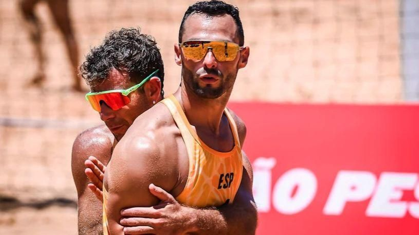El vigués Nathan Matos y su compañero, Pablo Pérez, ganaron la Copa el año pasado.