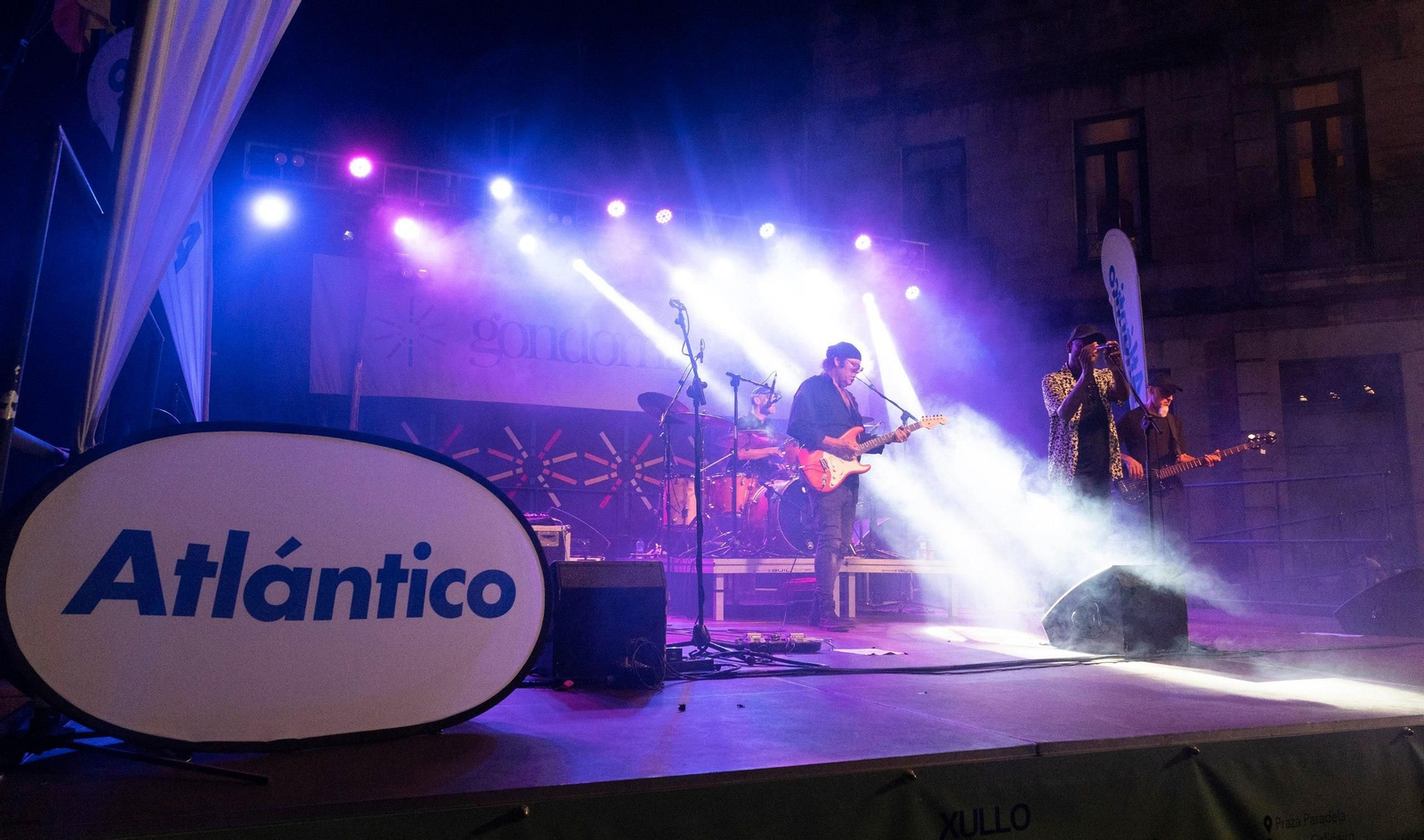 Atlántico organizó el concierto de Vargas Blues Band en Gondomar