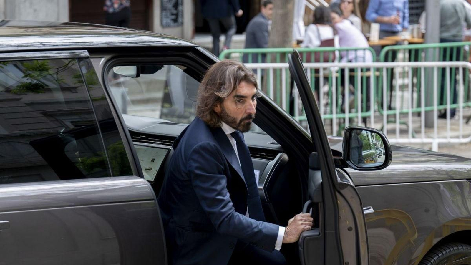 El ex consejero delegado de Air Europa, ayer a su llegada al Supremo.