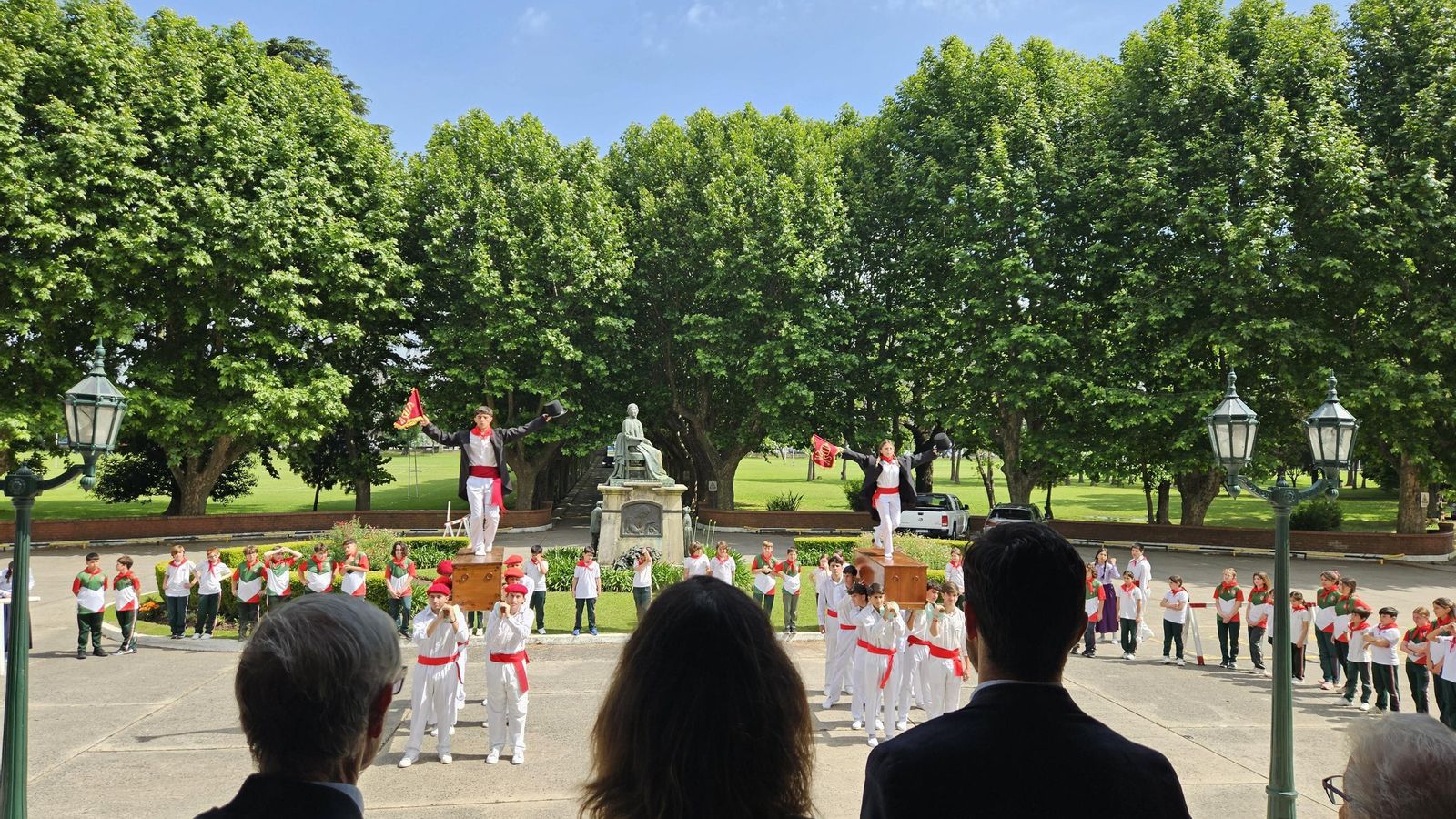 Representación de tradiciones vascas