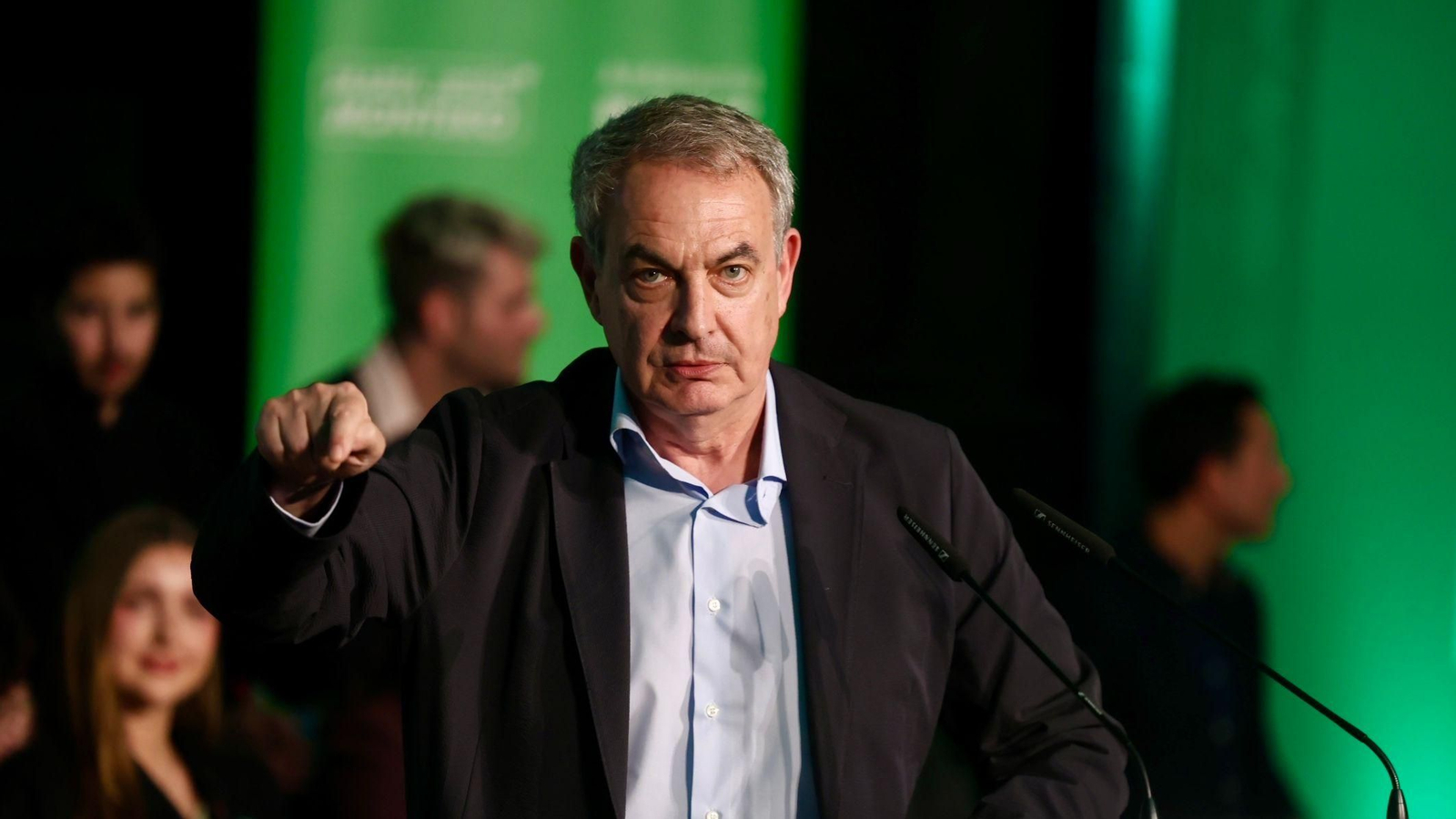 El expresidente del Gobierno José Luis Rodríguez Zapatero.