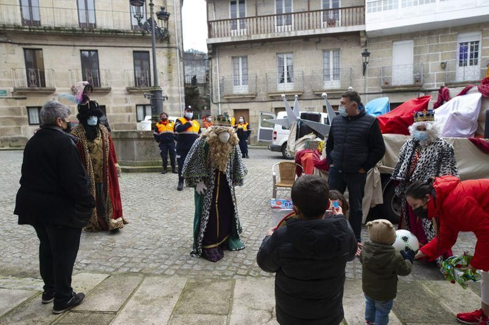 Los Reyes Magos en Cortegada // FOTOS: MARTIÑO PINAL.