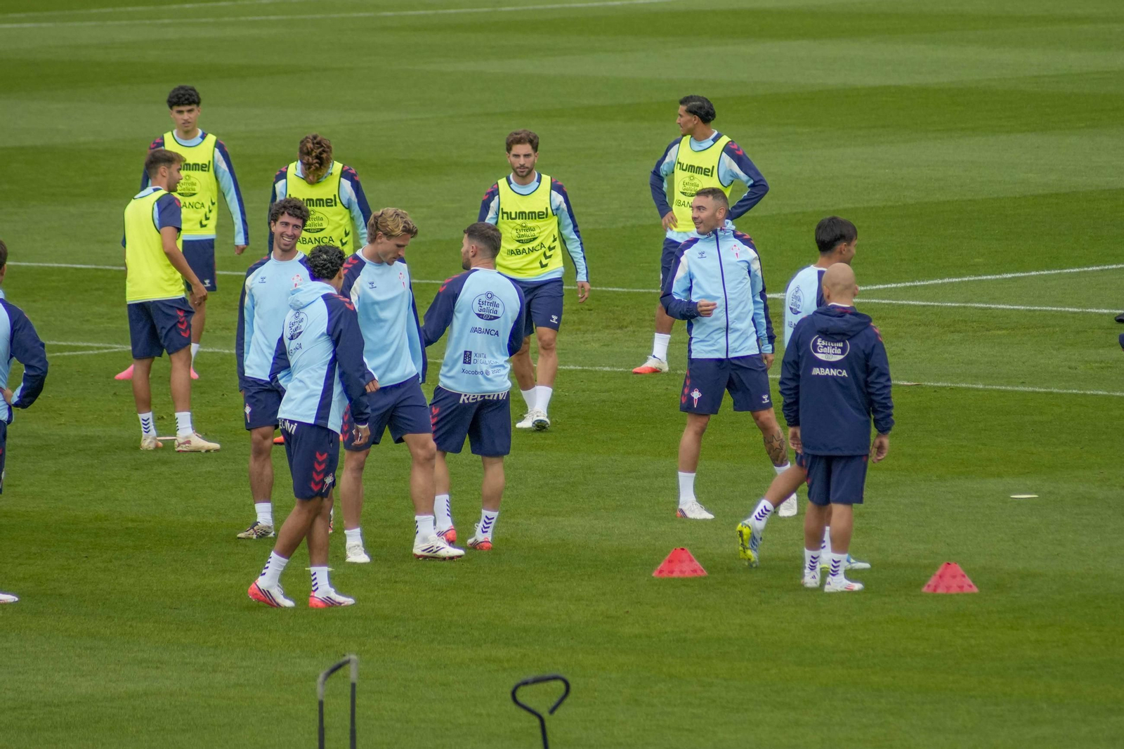 Galería | El Celta prepara su duelo ante Osasuna con Driouech ya incorporado