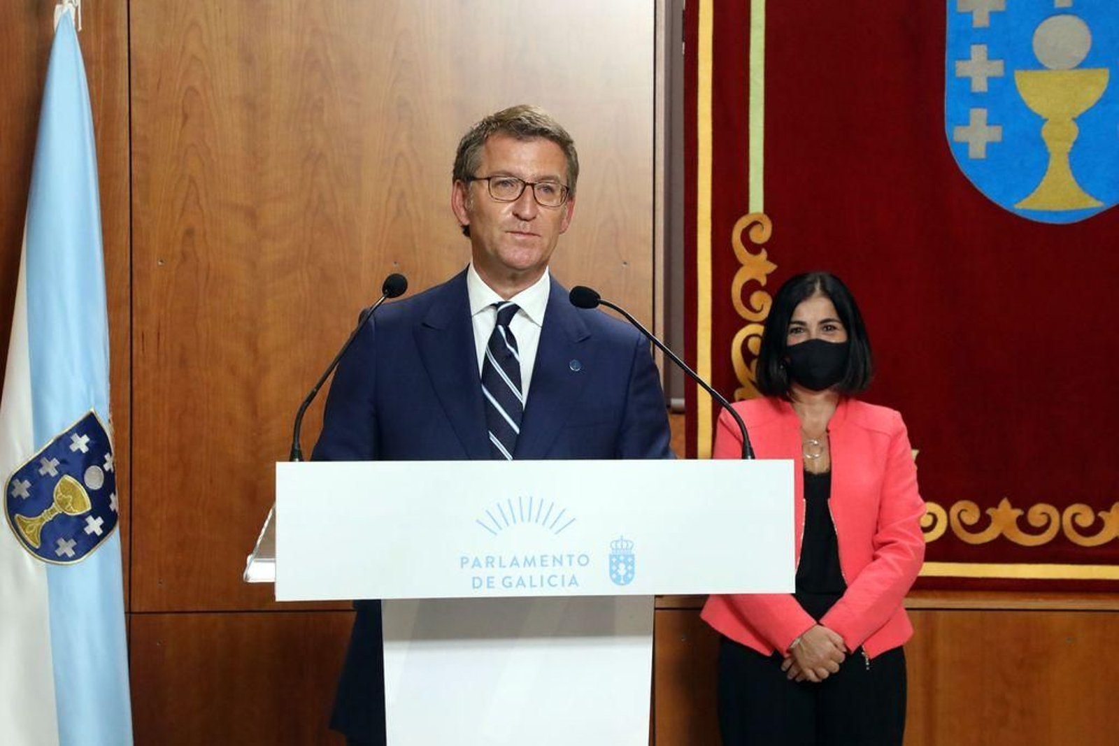 Alberto Núñez Feijóo toma
posesión como presidente de la Xunta