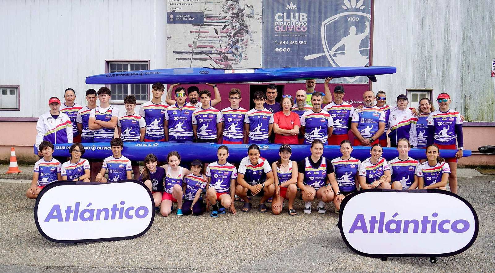 Galería | +Deporte Atlántico se sumerge en el piragüismo