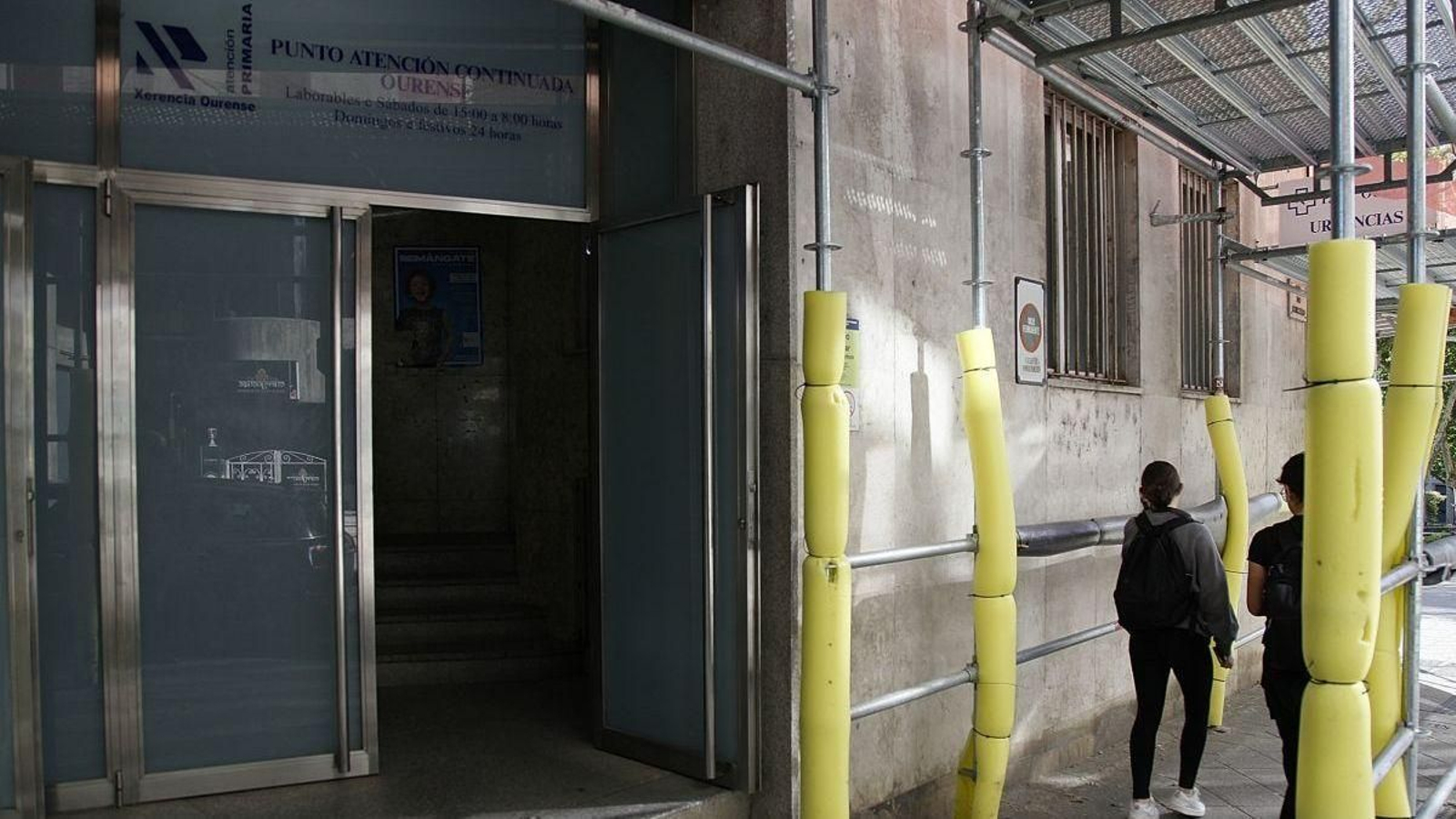 Punto de Atencion Continua (PAC), en la calle Concejo de Ourense.