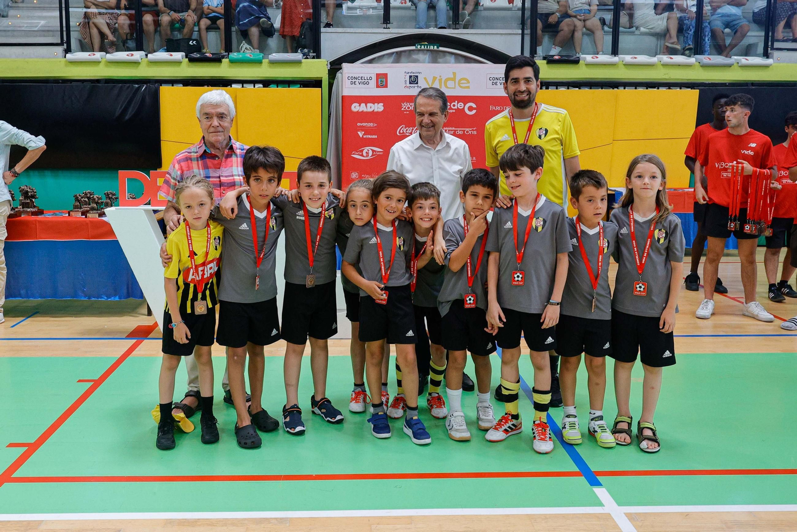 Galería | Clausura de la Vigo Cup con la entrega de medallas
