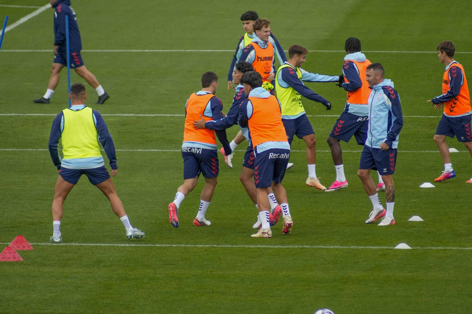 Galería | El Celta prepara su duelo ante Osasuna con Driouech ya incorporado