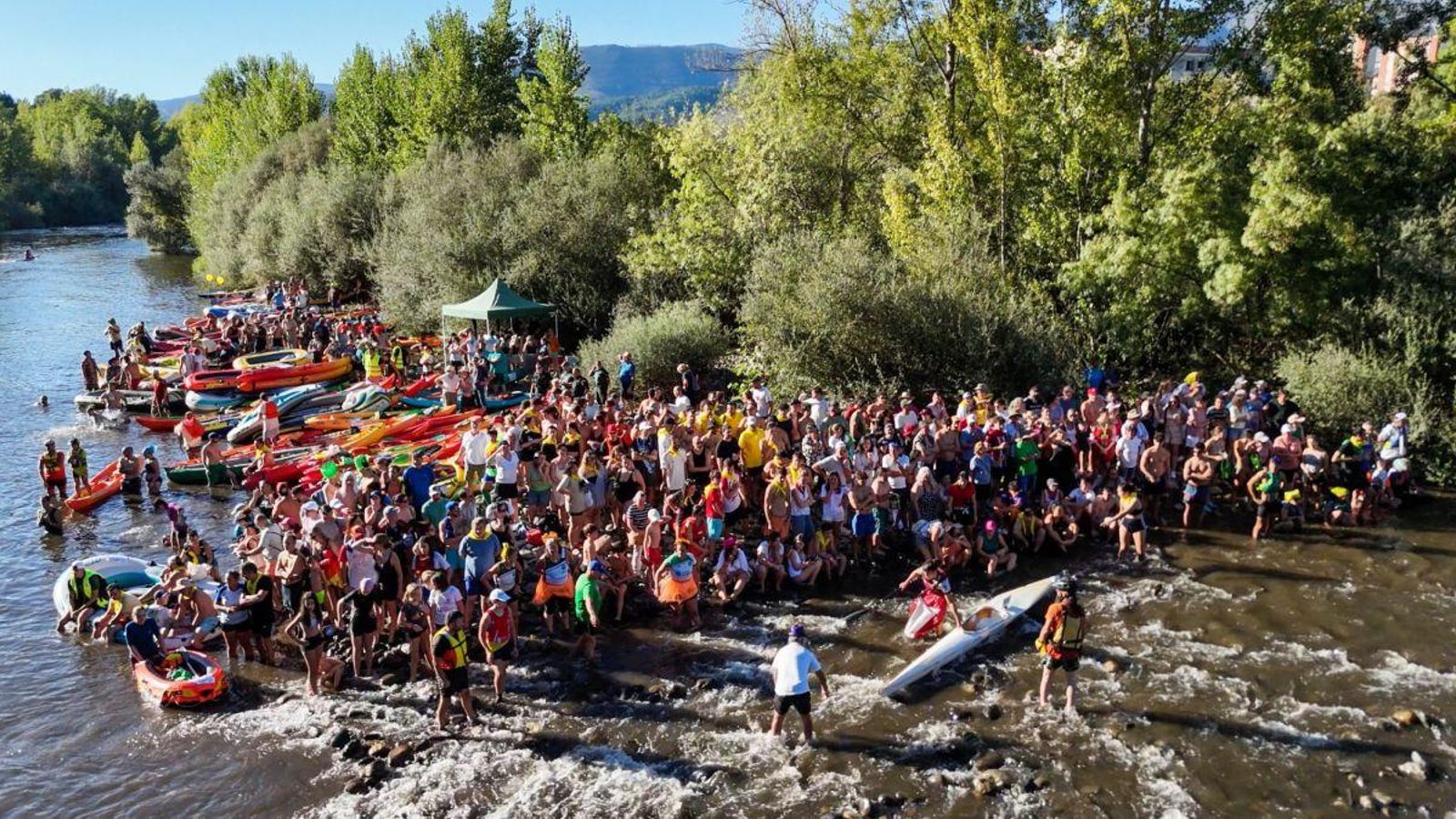 El Descenso Popular del Sil +Deporte La Región Concello de O Barco de Valdeorras demostró su tirón con más de 300 inscritos.