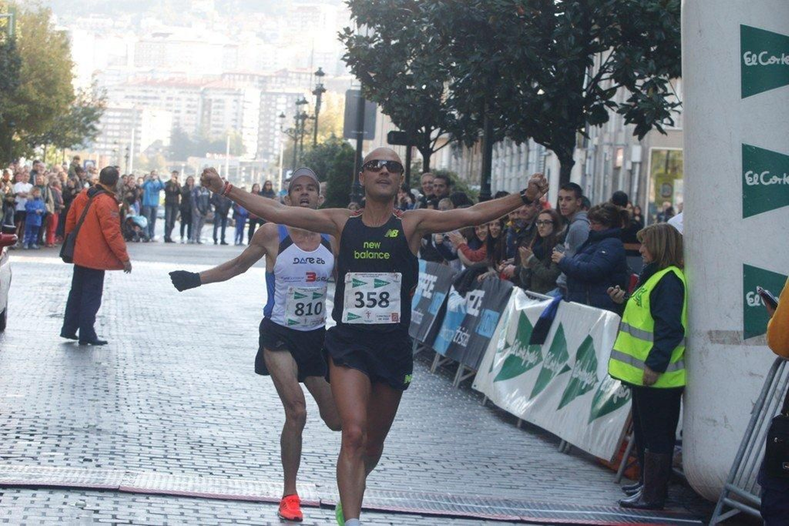 El lucense le sacó un solo segundo a Akka.