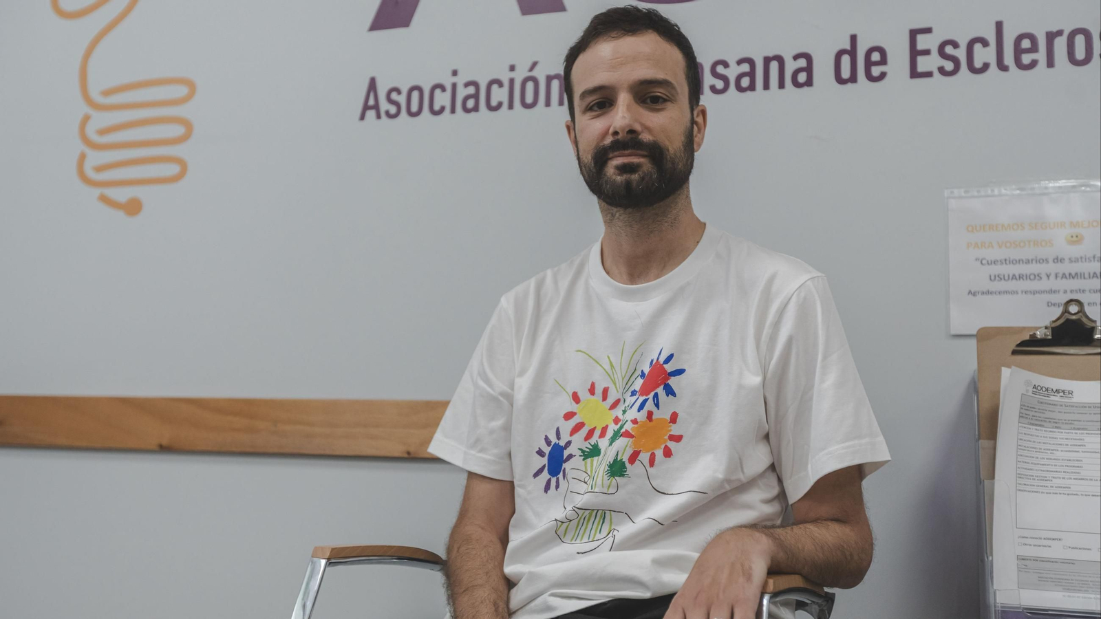 Álvaro Selas, ingeniero y exfutbolista, diagnosticado de ELA a los  39 años.