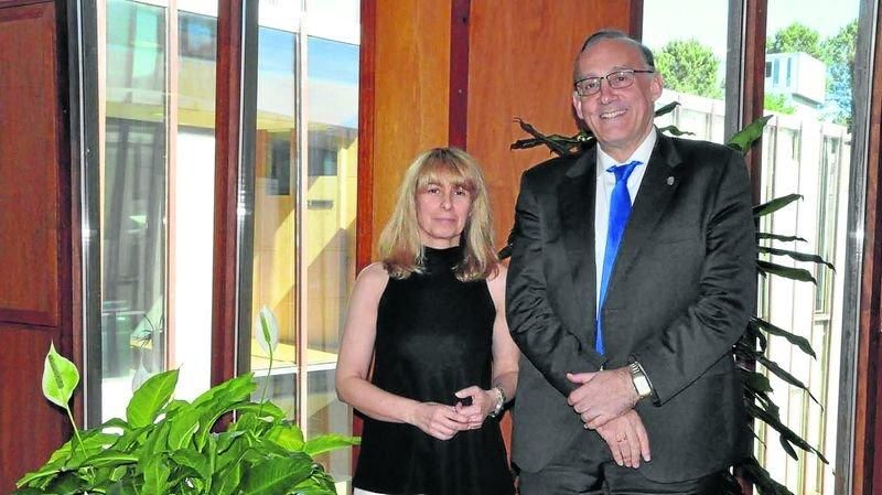 Ana Garriga y Manuel Reigosa.