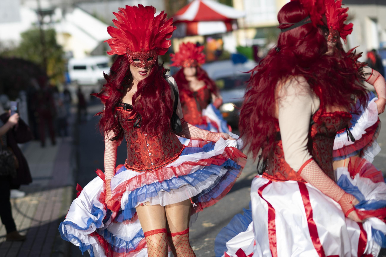 Galería | O Zamaruco dixo adeus ao Entroido en Cortegada o Entroido coas súas comparsas