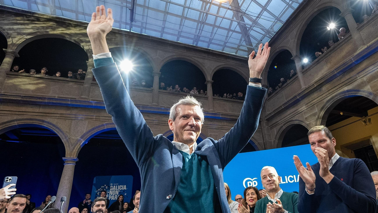 Rueda, en la jornada de su proclamación como candidato.