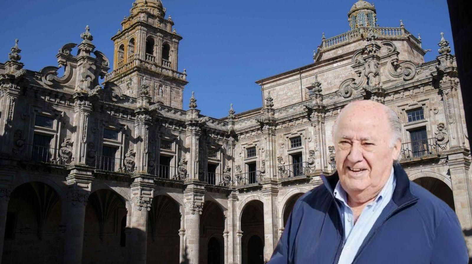 Amancio Ortega visitó Celanova