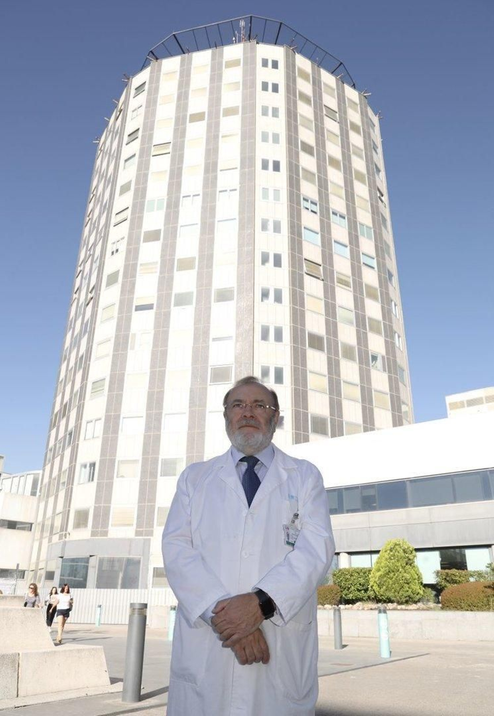 Rafael Pérez Santamarina, gerente del hospital 'La Paz' (Foto: Juan Lázaro Mateo).