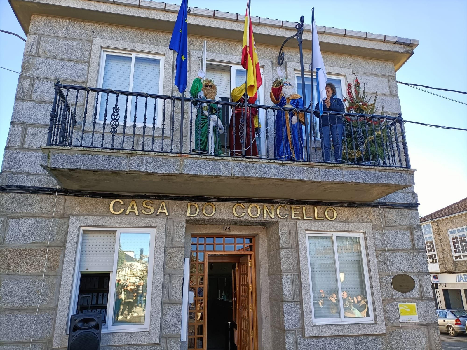 Reyes Magos en Riós