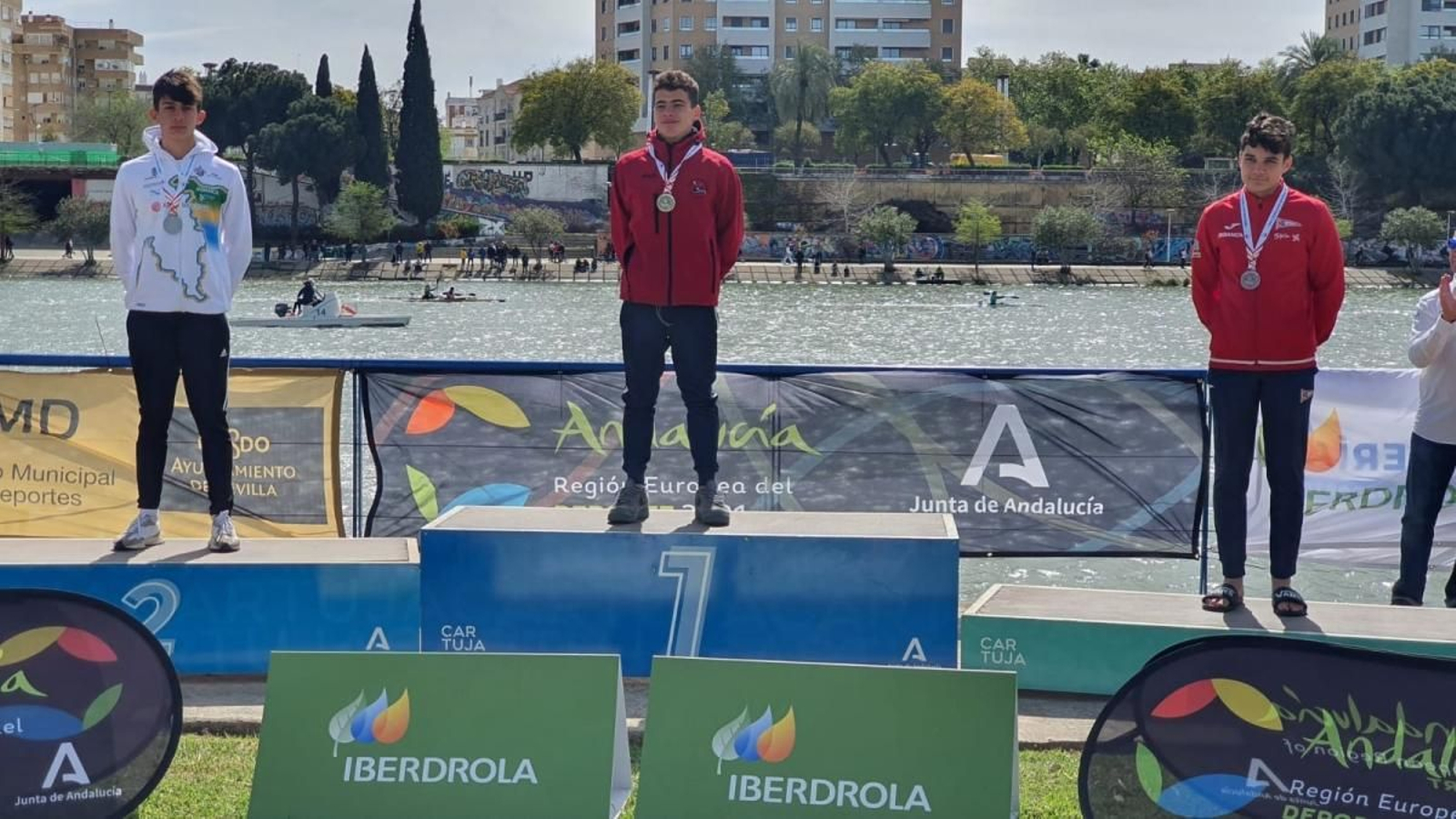 Miguel Blanco, plata cadete.