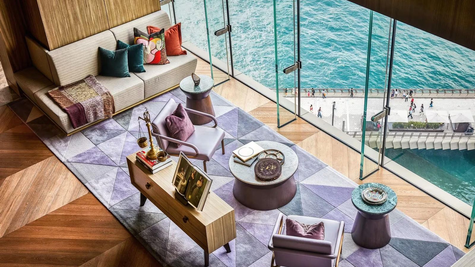 Vistas desde el Rosewood Hong Kong