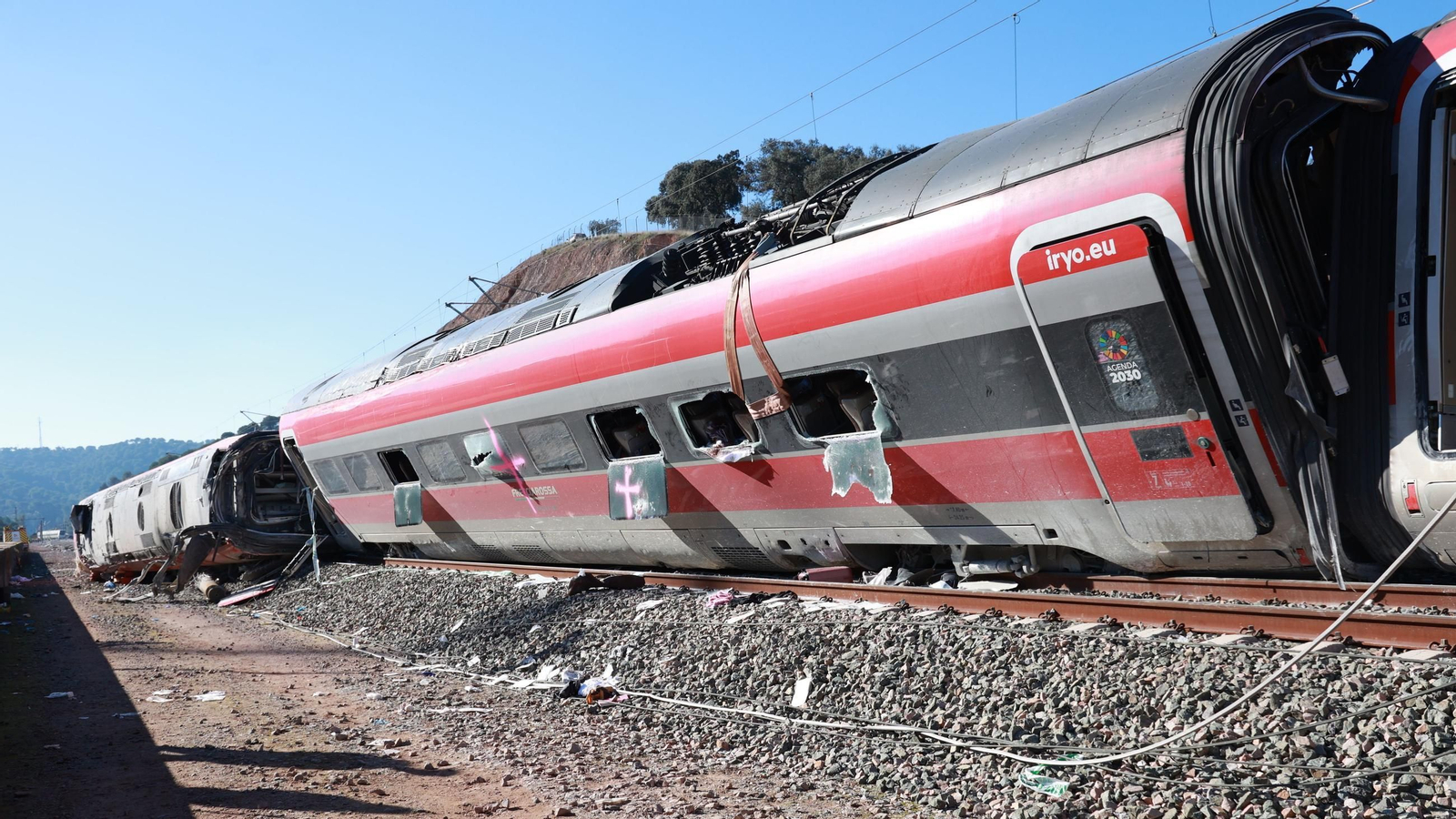 Vista general del lugar del accidente