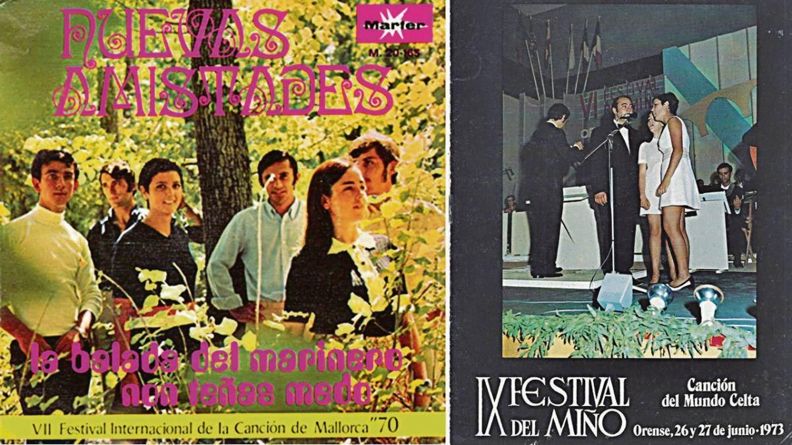 Nuevas amistades, un grupo de Cangas.