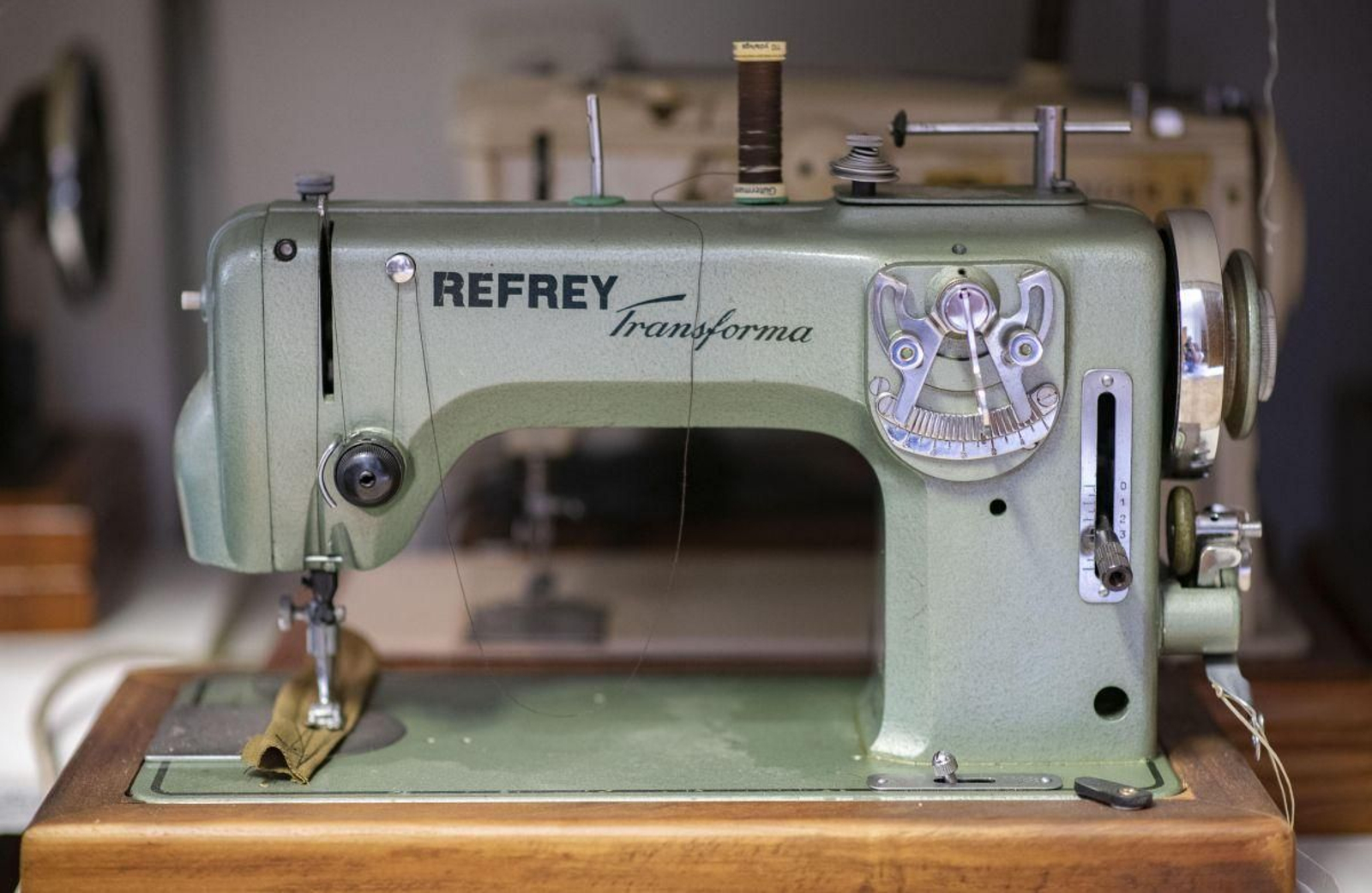 Galería | El placer de coser en una hermosa y cuidada máquina