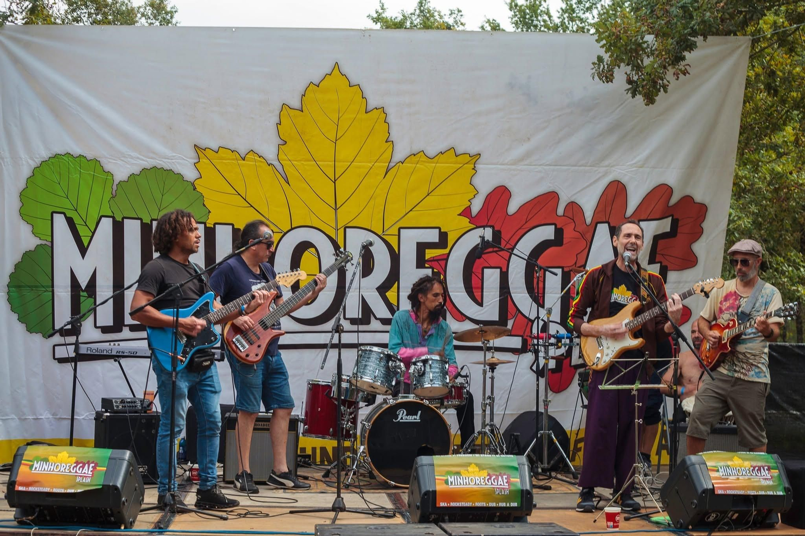 Un concierto en la última edición del Minho Reggae Splash.