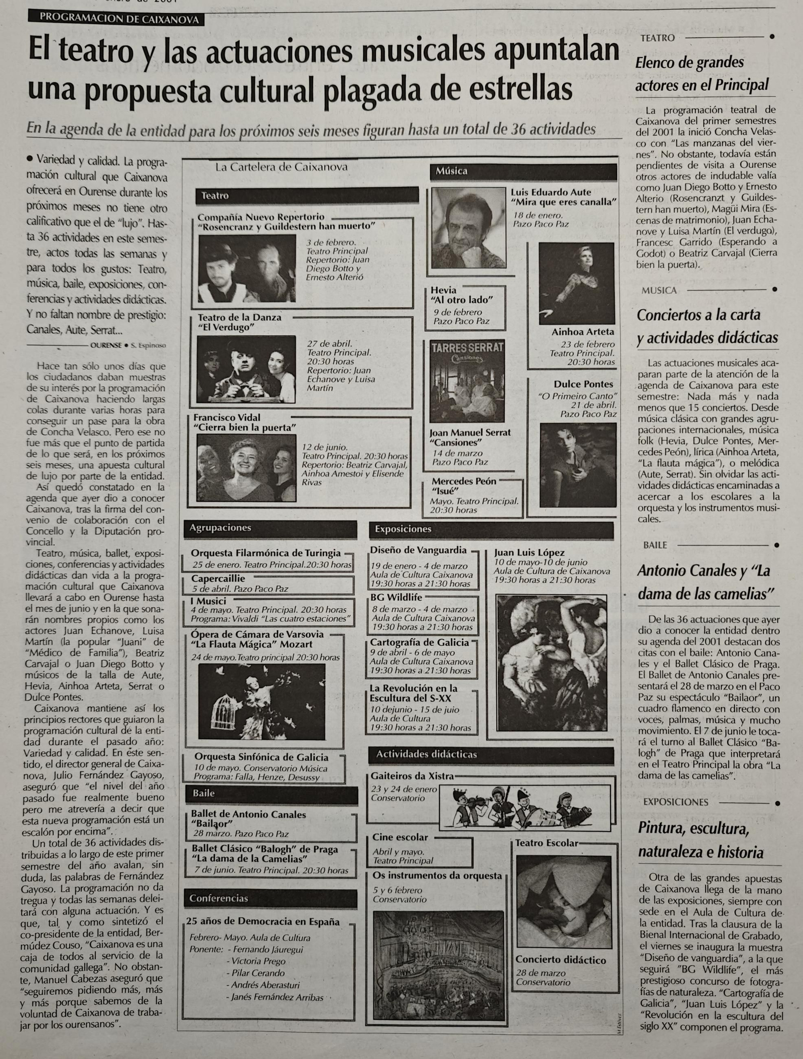 17 de enero de 2001.
