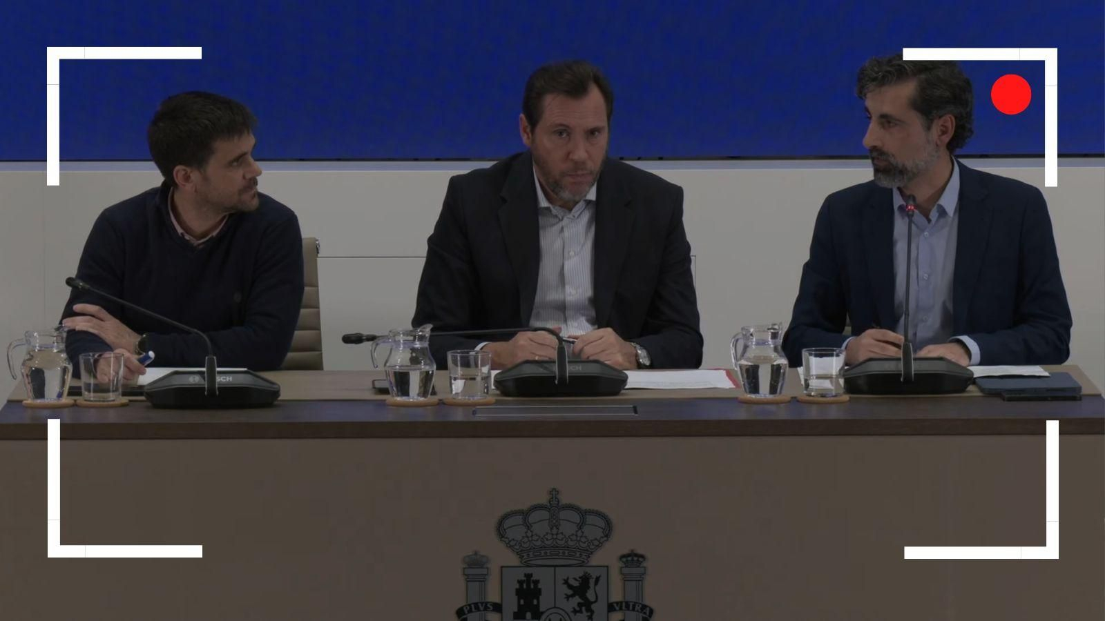 Óscar Puente, Ángel García de la Bandera, José Alfonso Gálvez