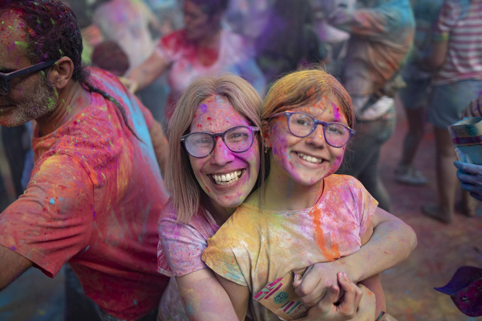 Galería | La fiesta de colores en Xinzo en imágenes