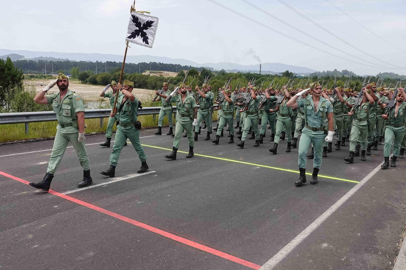 Galería | Ensayos para el acto central del Día de las Fuerzas Armadas en Vigo