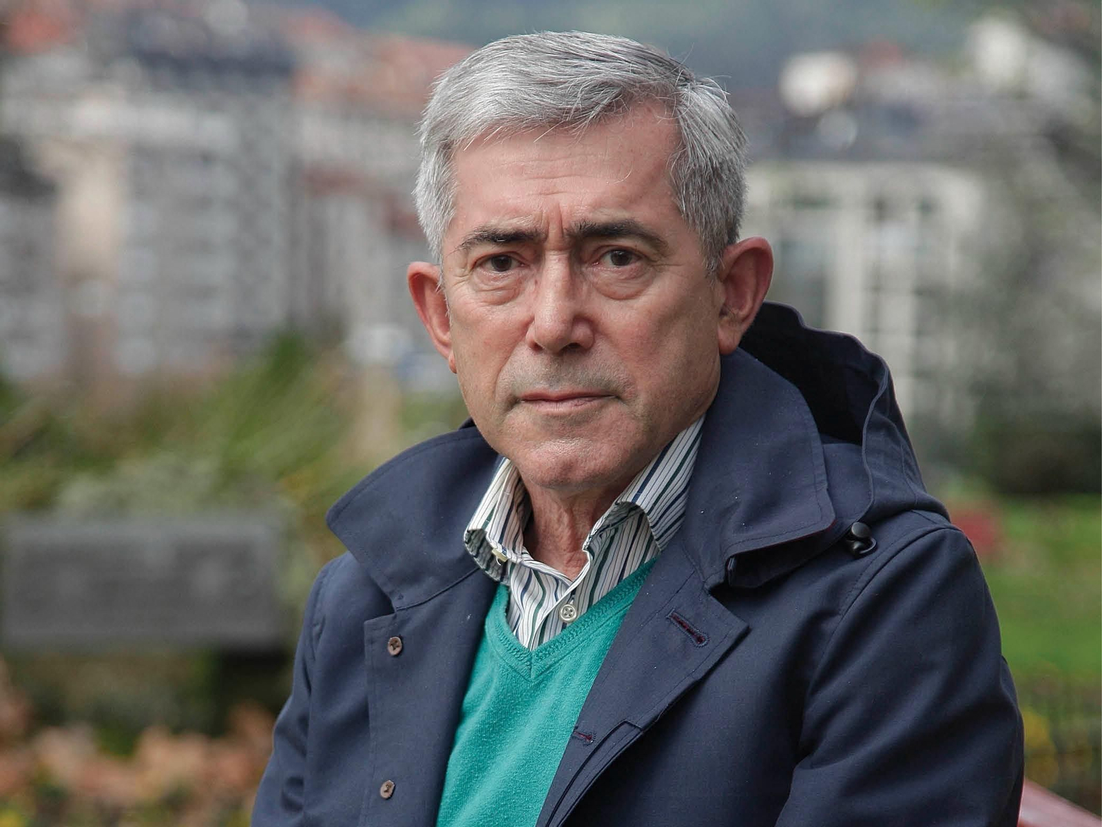 García Juncal, en el Parque Alameda. (FOTO: MIGUEL ÁNGEL)