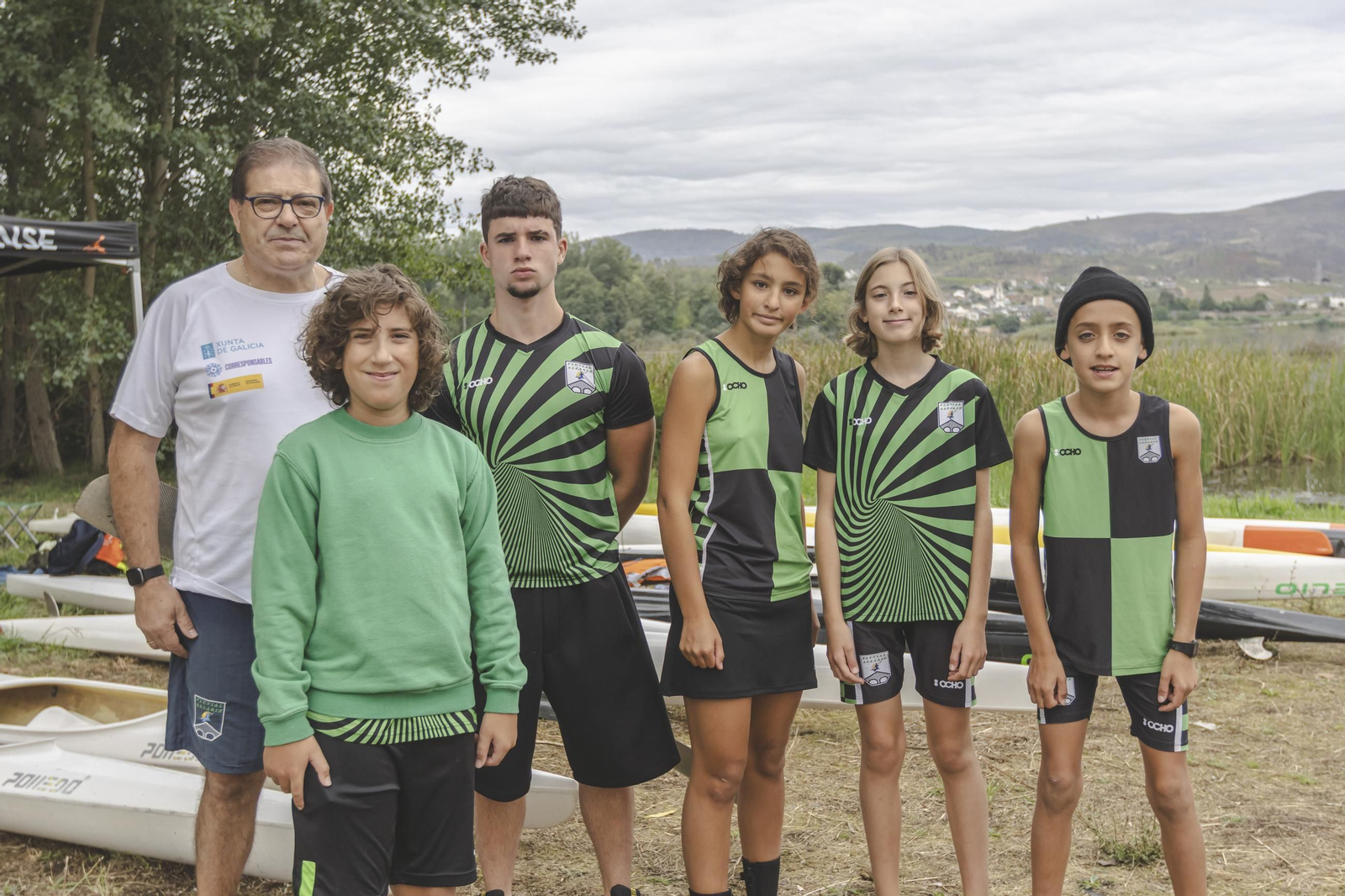 El Piragüismo Ourense dominó en A Rúa