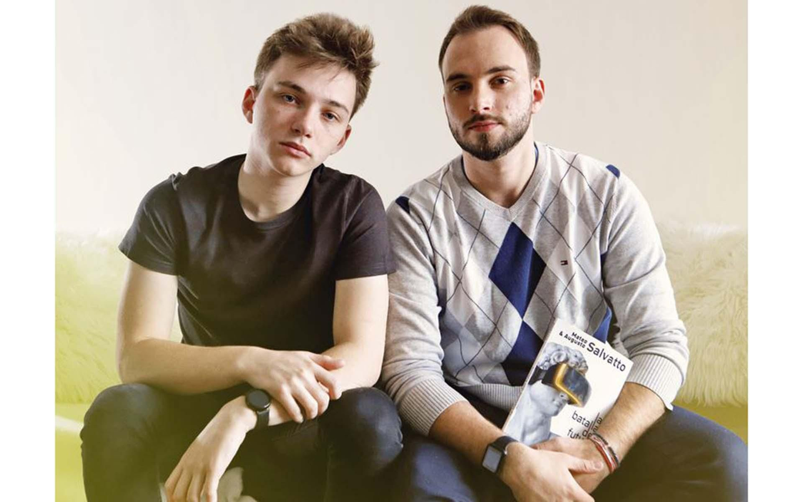 Los hermanos Mateo y Augusto Salvatto Canle