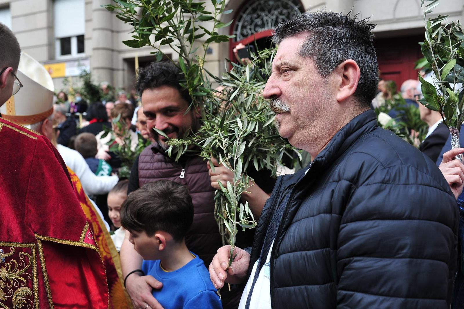 Galería | El Domingo de Ramos, primera gran muestra de devoción popular en Ourense
