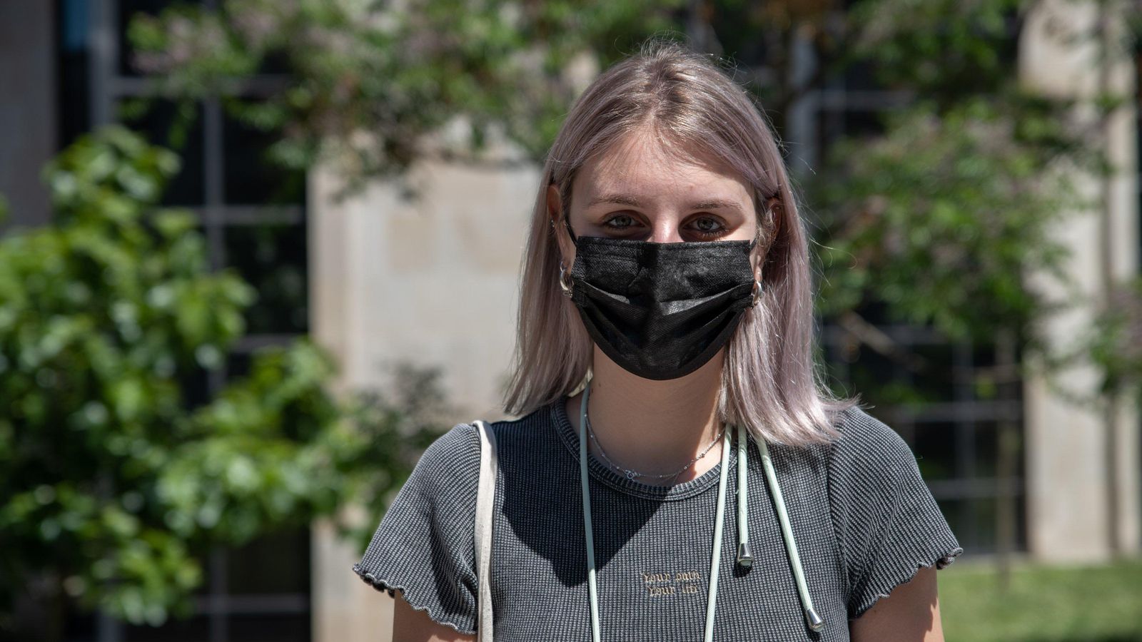 OURENSE (CAMPUS UNIVERSITARIO). 04/05/2021. OURENSE. Enquisas sobre idiomas, para suplemento VIDA. FOTO: ÓSCAR PINAL.   Carla Villanueva