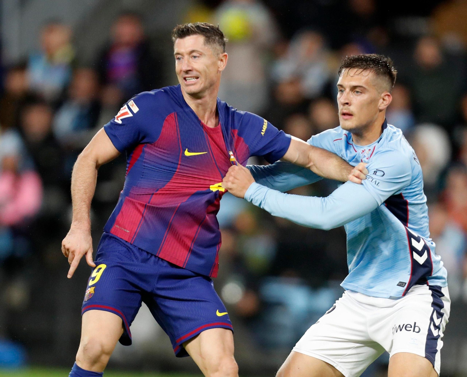 Galería | El Celta recibe al Barcelona en Balaídos