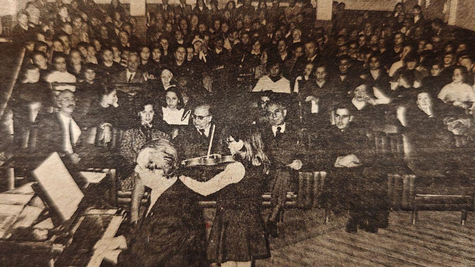 Acto de conmemoración de Santa Cecilia.