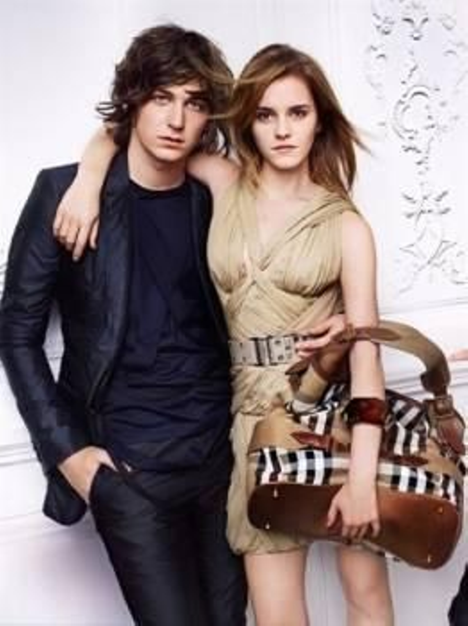 Emma Watson con su novio