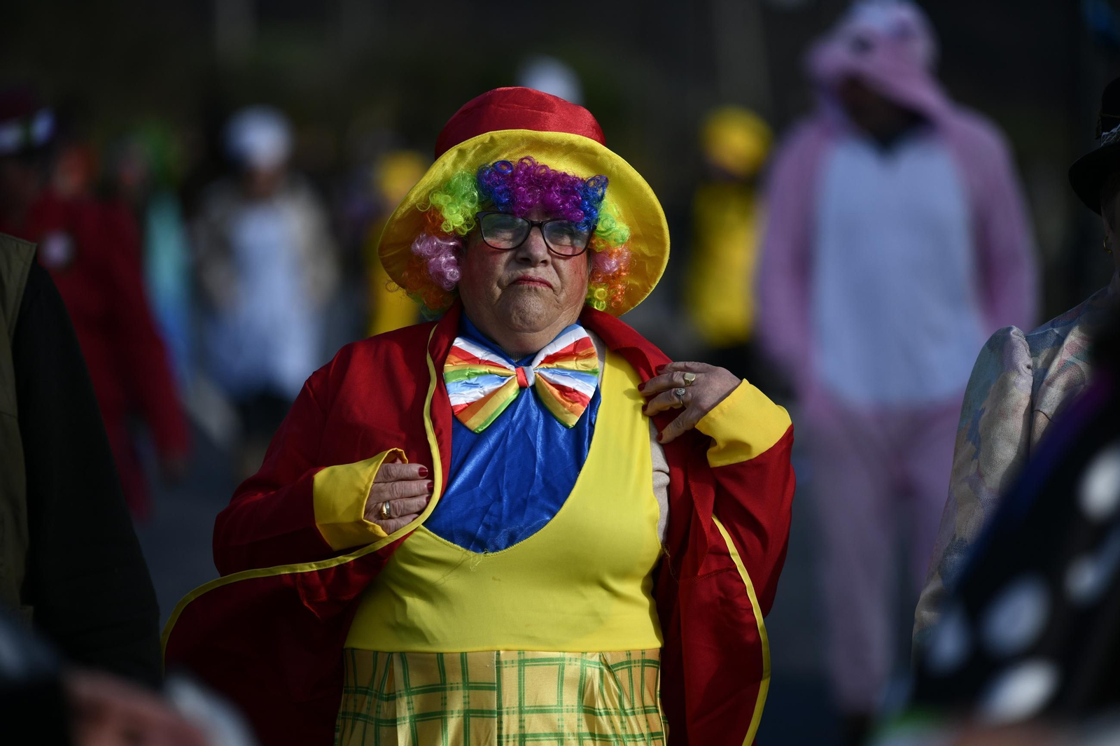 Galería | El desfile de los chocalleiros por Vilardevós, el Entroido en fotos