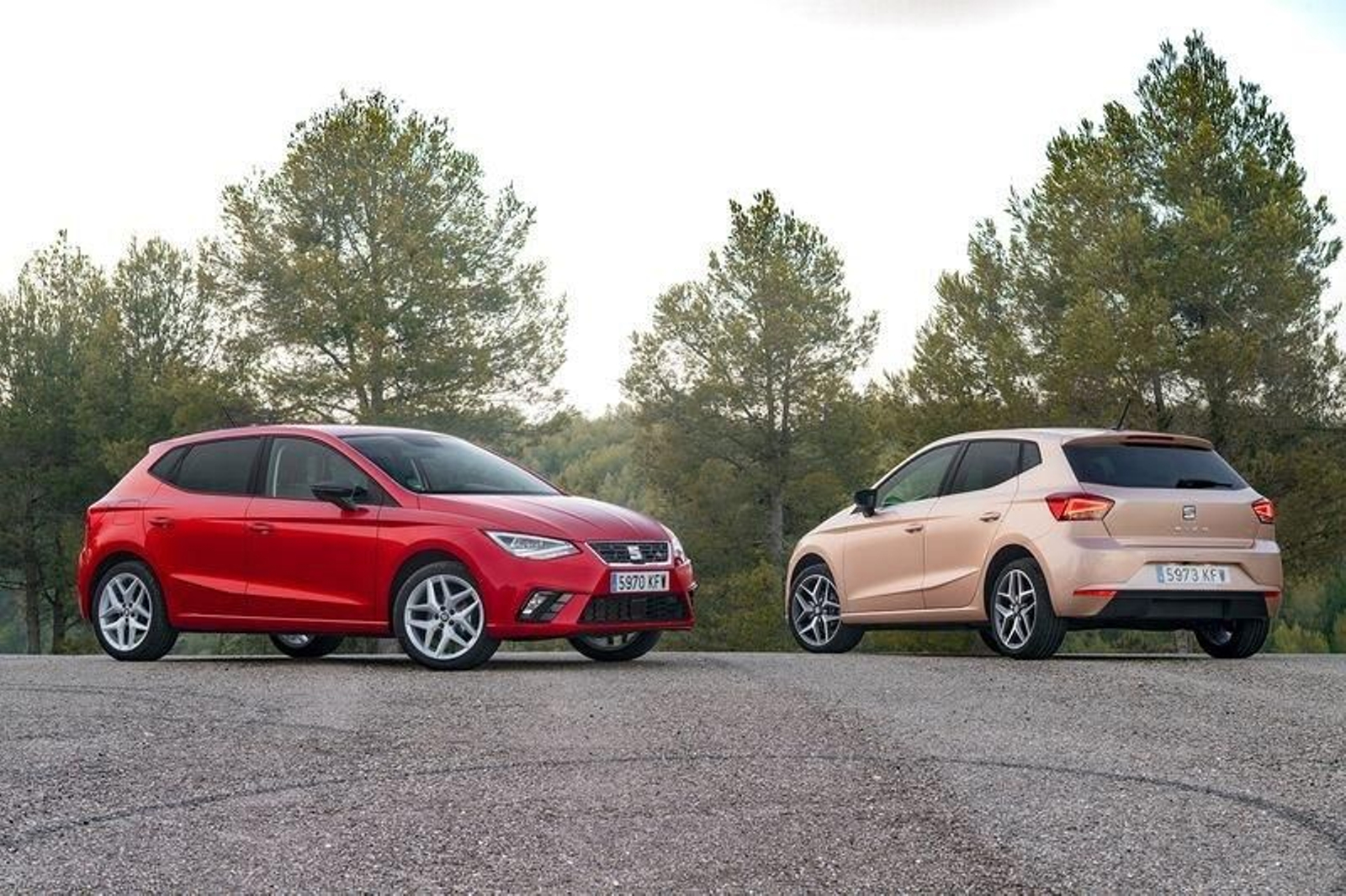Versiones del nuevo modelo del Seat Ibiza híbrido equipado con motores gasolina y gas.