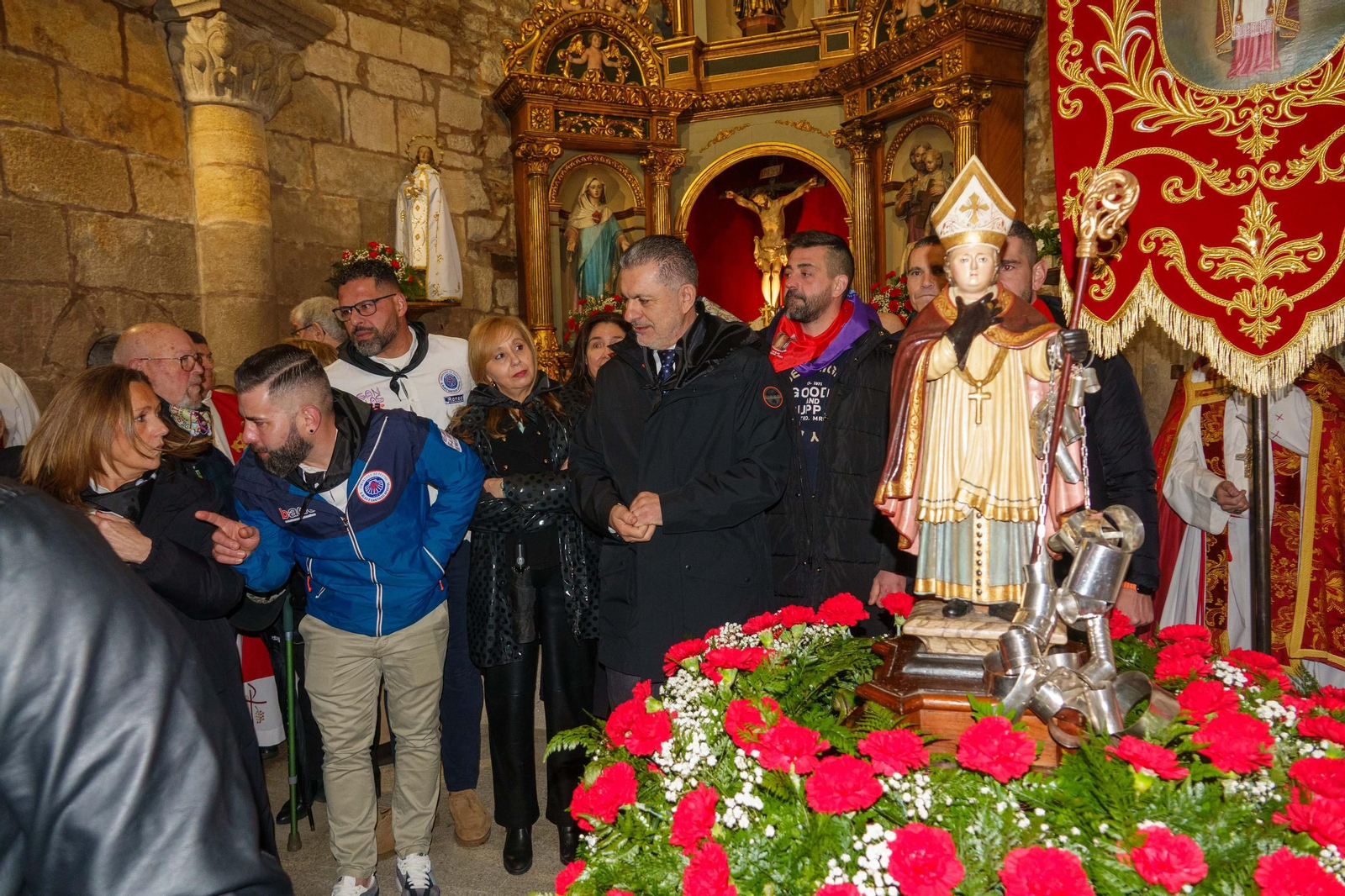 Galería | Bembrive celebra San Blas, la gran romería invernal de Vigo