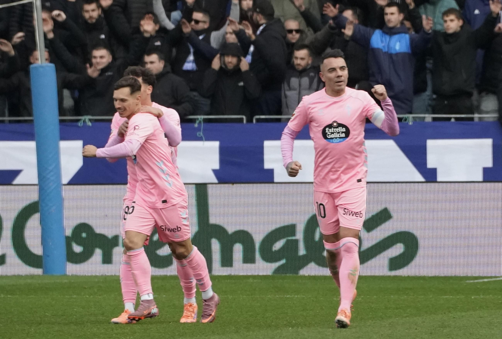 Iago Aspas: “Estuvimos mucho sobre sus segundas jugadas con Boyé”