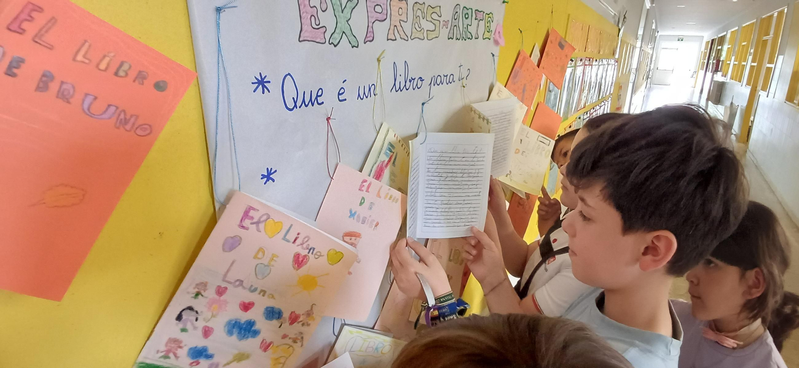 O Día do Libro no colexio Salesianos