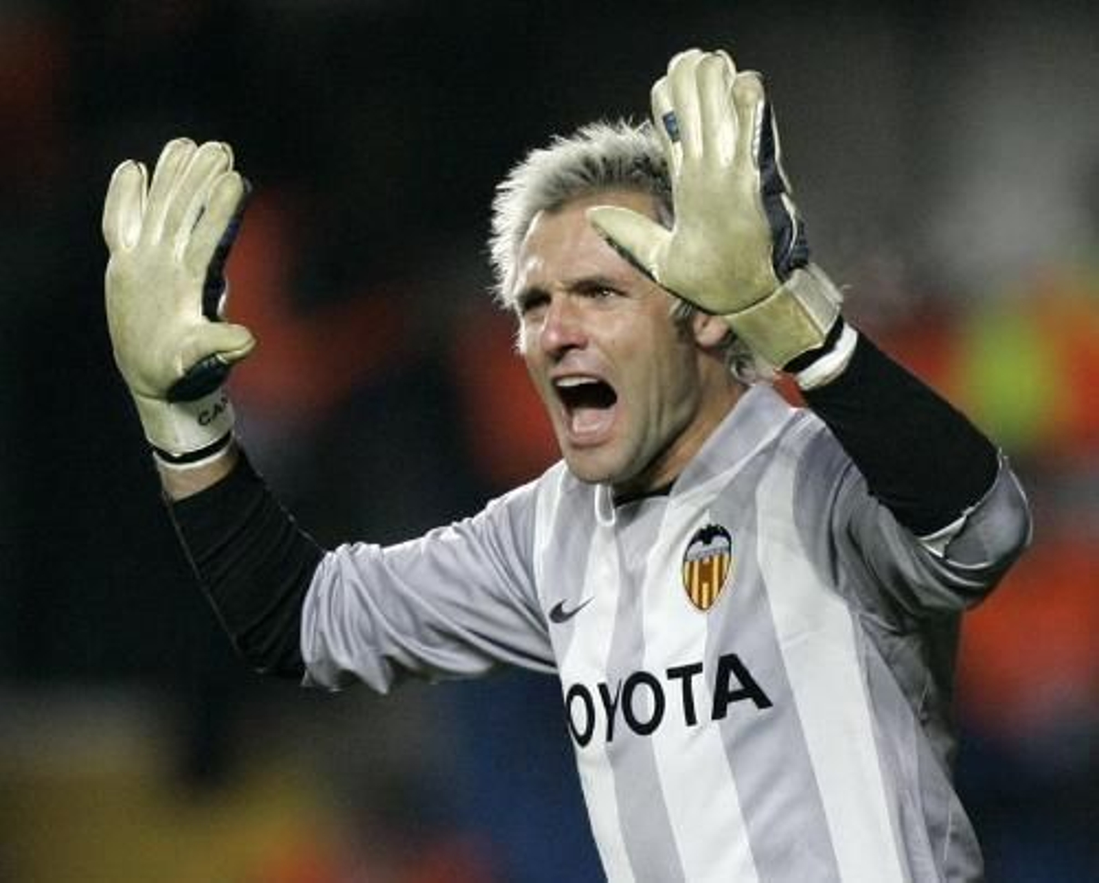 El portero del Valencia Santiago Cañizares.