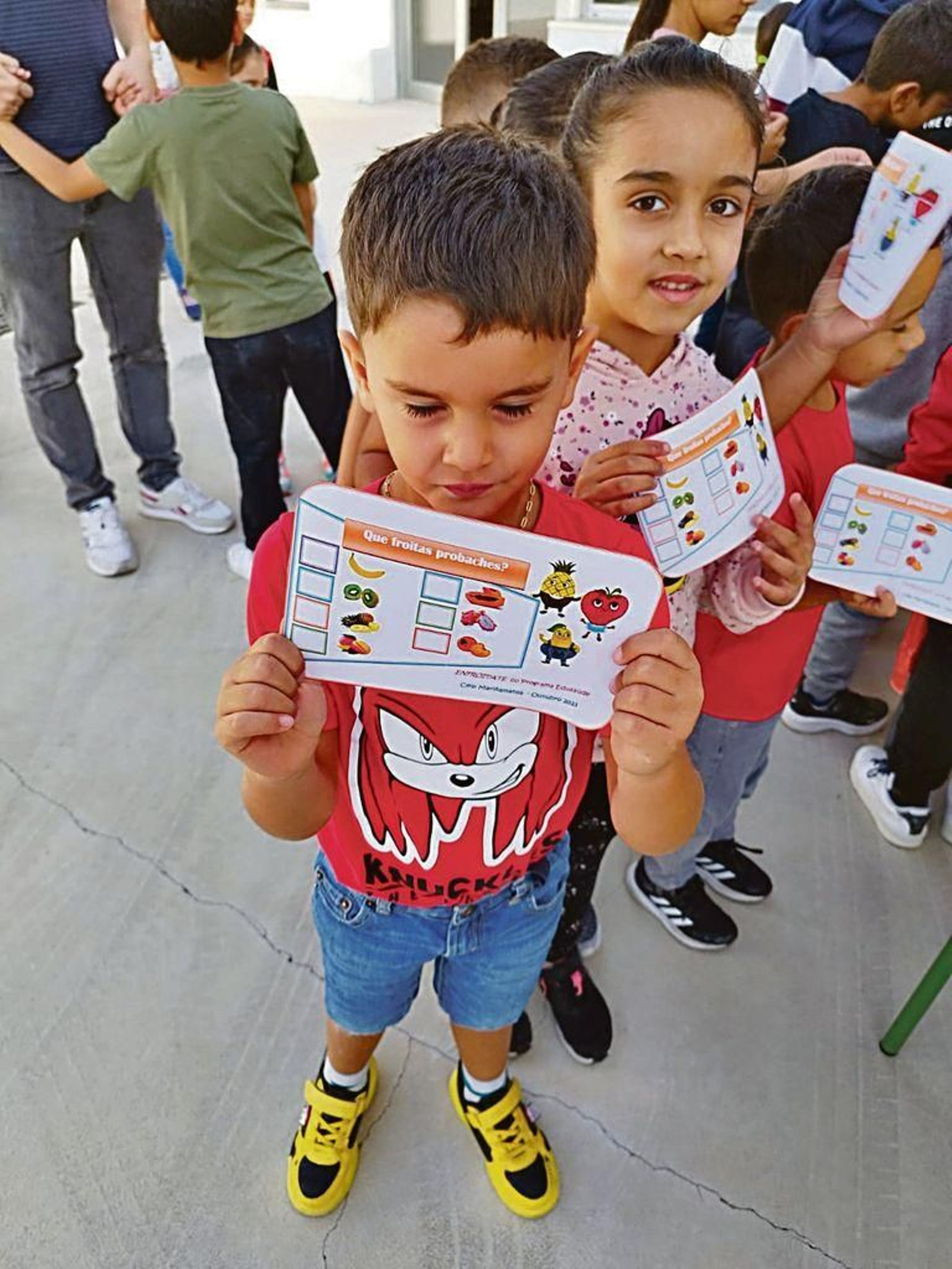 Día da Alimentación no CEIP Mariñamansa.