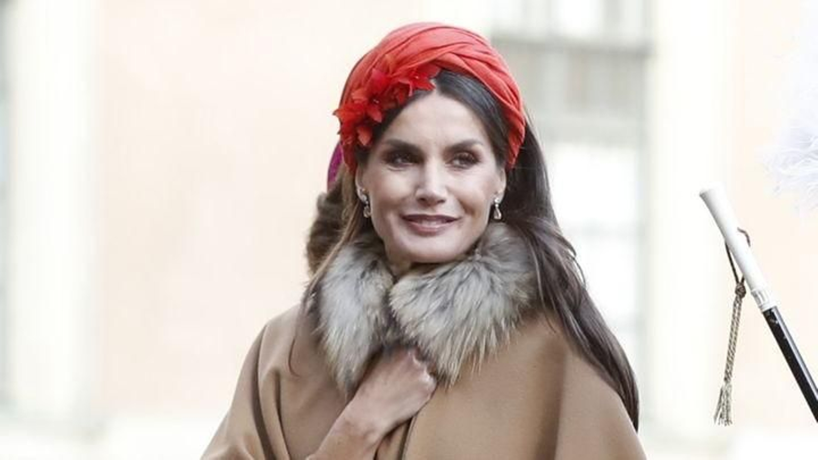 La reina Letizia en Suecia.