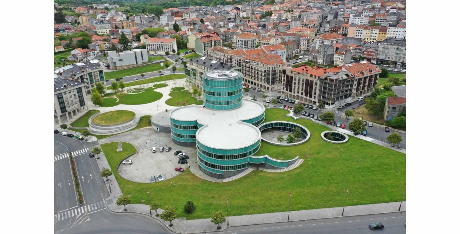 Lalín. Vista panorámica