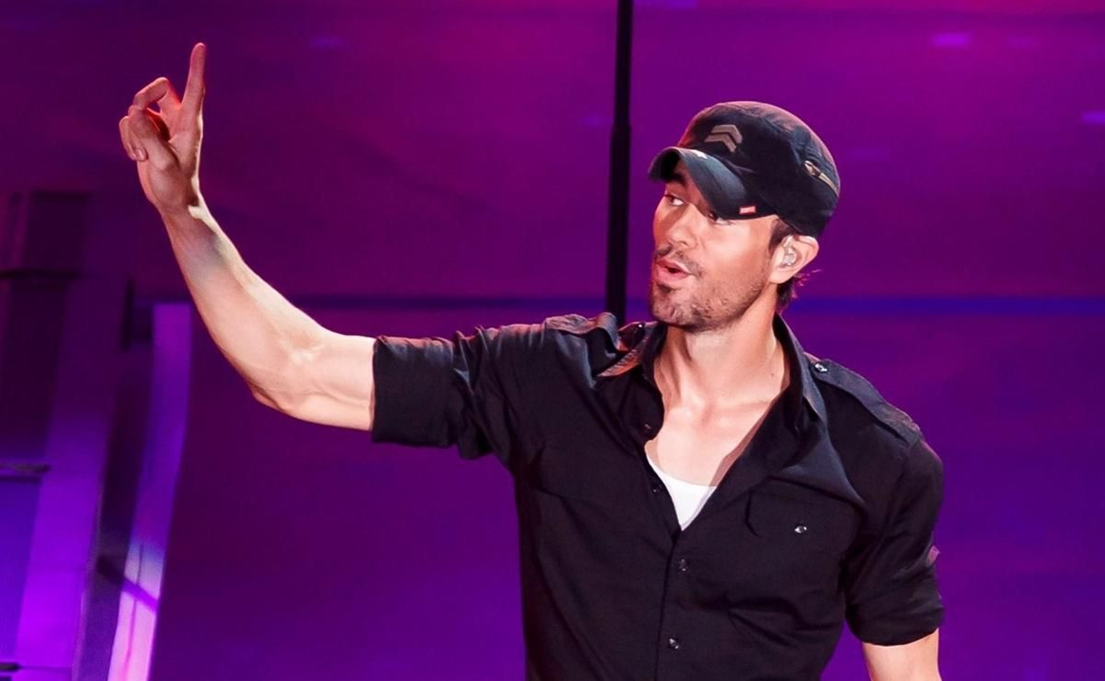 El cantante Enrique Iglesias.